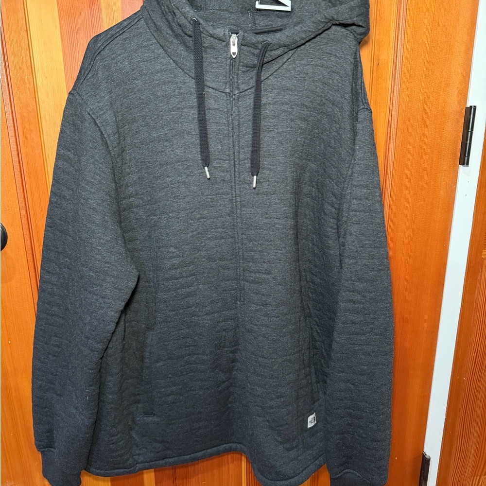 The North Face Men's Charcoal Zip-Up Sweater